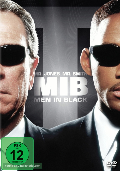 Men in Black - German DVD movie cover