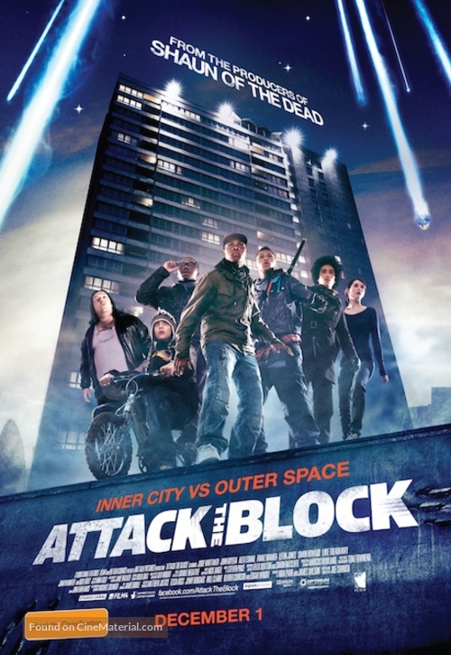 Attack the Block - Australian Movie Poster