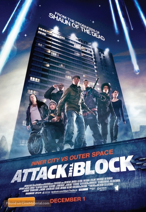 Attack the Block - Australian Movie Poster