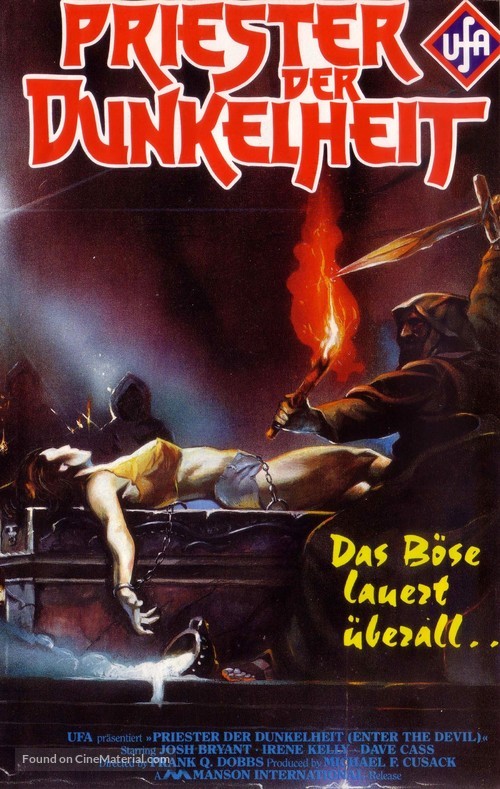 Enter the Devil - German VHS movie cover