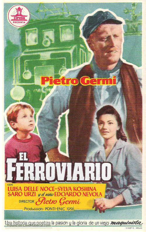 Il ferroviere - Spanish Movie Poster