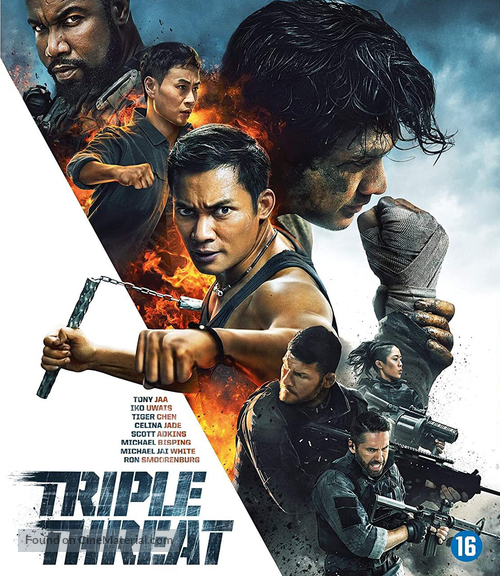 Triple Threat - Dutch Blu-Ray movie cover