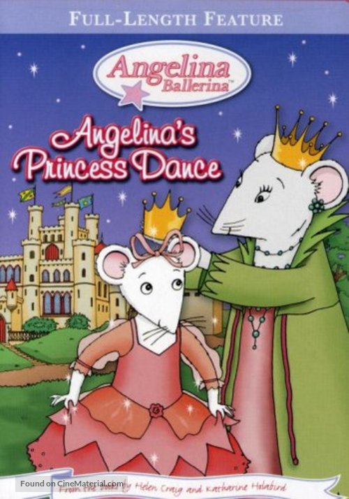 Angelina Ballerina: Angelina&#039;s Princess Dance - DVD movie cover