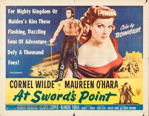 At Sword&#039;s Point - Movie Poster