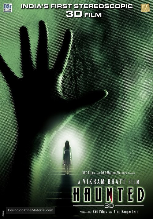 Haunted - 3D - Indian Movie Poster