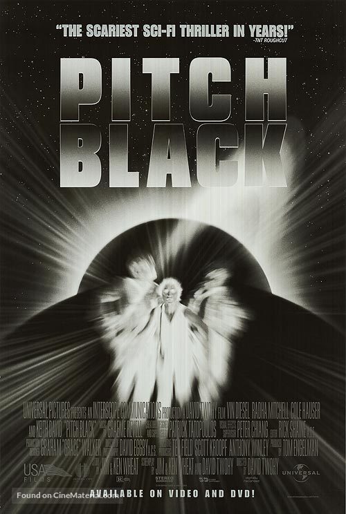 Pitch Black - Video release movie poster
