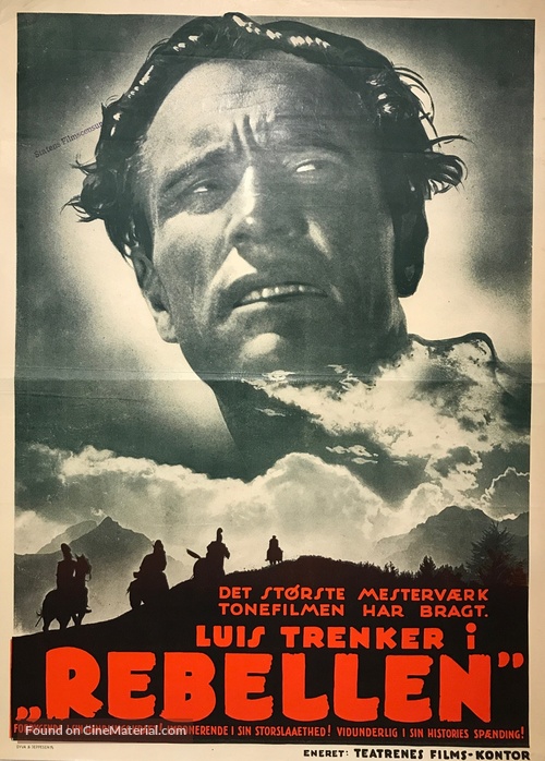 Der Rebell - Danish Movie Poster