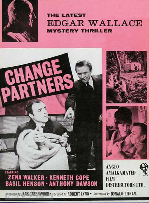 Change Partners - British Movie Poster