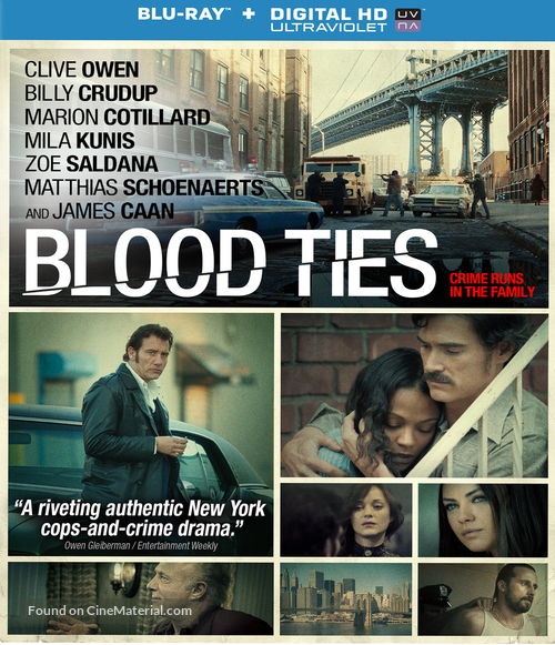 Blood Ties - Blu-Ray movie cover