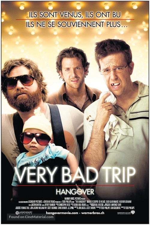 The Hangover - Swiss Movie Poster