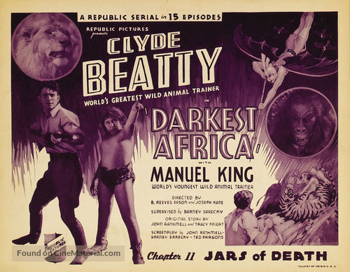 Darkest Africa - Movie Poster