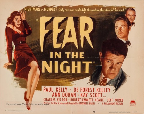 Fear in the Night - Movie Poster
