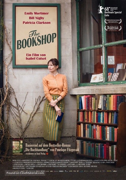 The Bookshop - Swiss Movie Poster