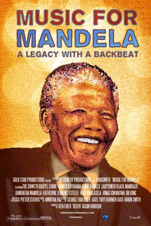 Music for Mandela - Canadian Movie Poster