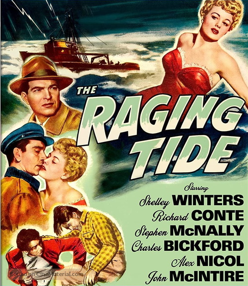 The Raging Tide - Blu-Ray movie cover