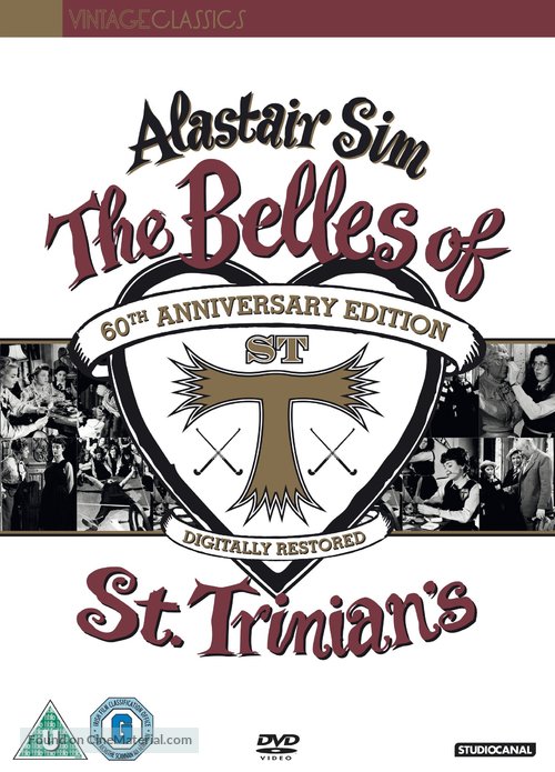 The Belles of St. Trinian&#039;s - British DVD movie cover