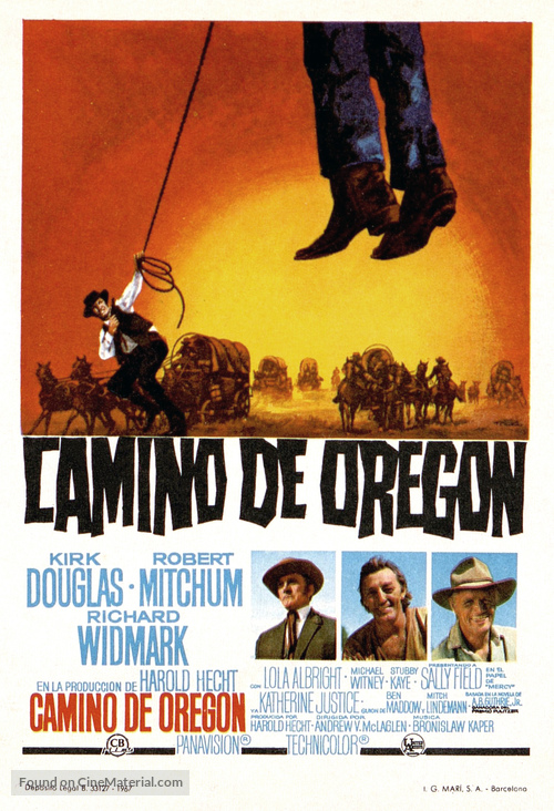 The Way West - Spanish Movie Poster