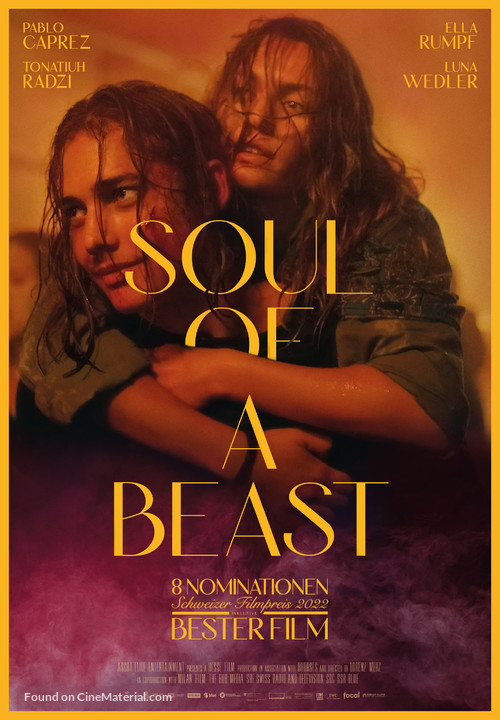 Soul of a Beast - Swiss Movie Poster