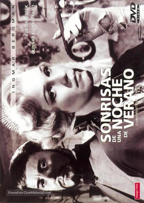 Sommarnattens leende - Spanish DVD movie cover