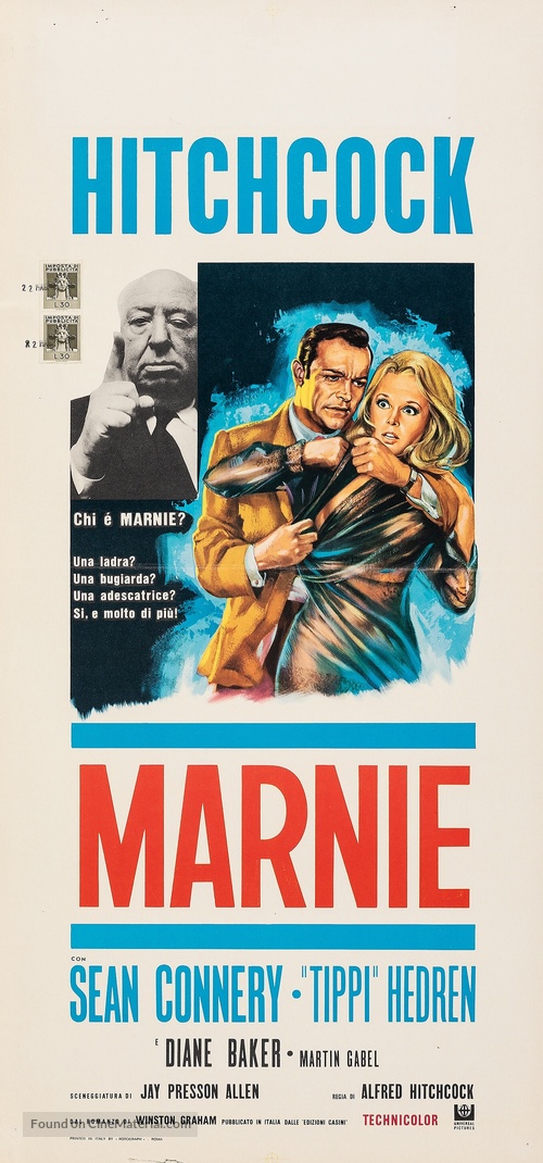 Marnie - Italian Movie Poster