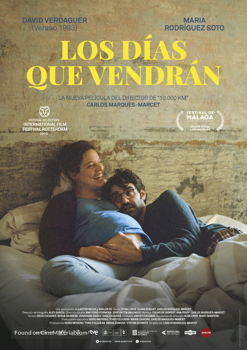 Els dies que vindran - Spanish Movie Poster