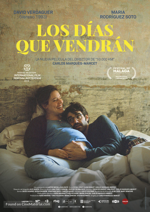 Els dies que vindran - Spanish Movie Poster