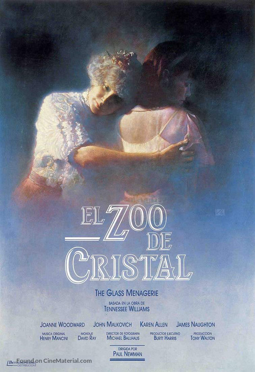 The Glass Menagerie - Spanish poster