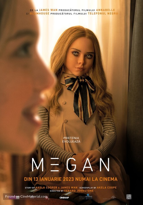 M3GAN - Romanian Movie Poster