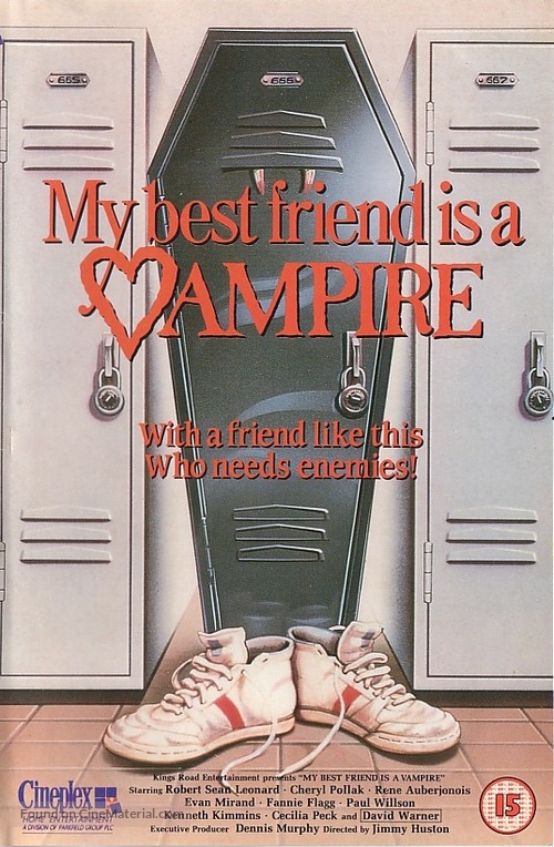 My Best Friend Is a Vampire - British DVD movie cover