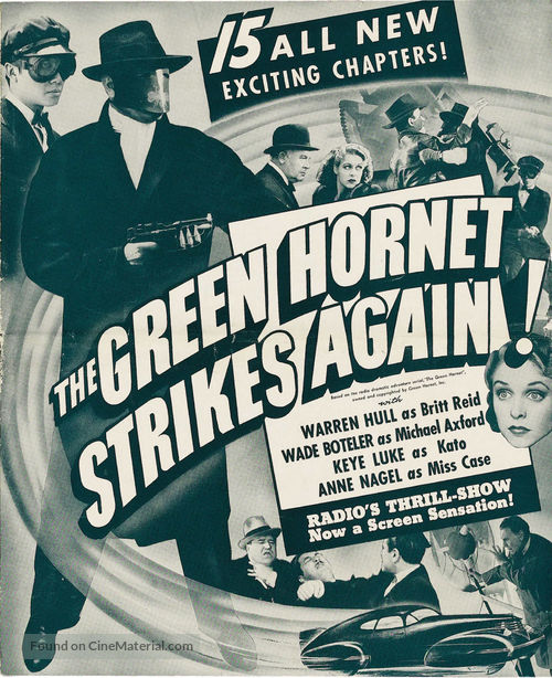 The Green Hornet Strikes Again! - poster
