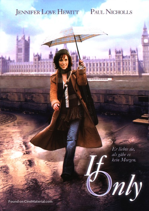 If Only - German DVD movie cover