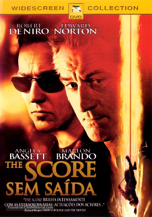 The Score - Portuguese DVD movie cover