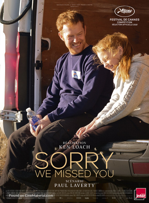 Sorry We Missed You - French Movie Poster