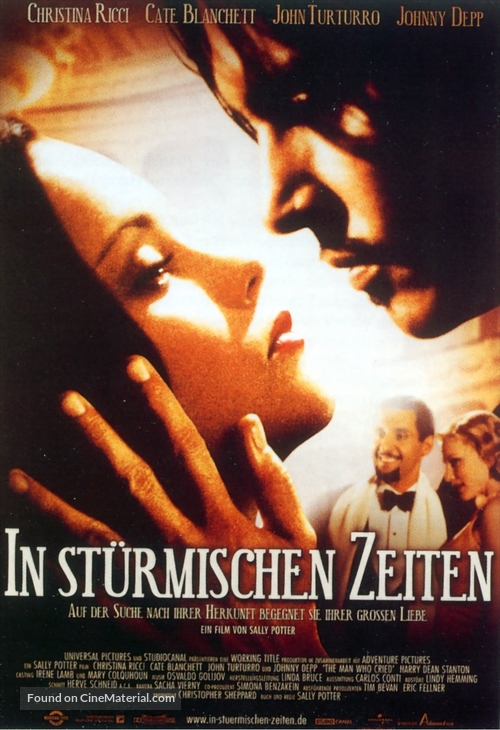 The Man Who Cried - German Movie Poster