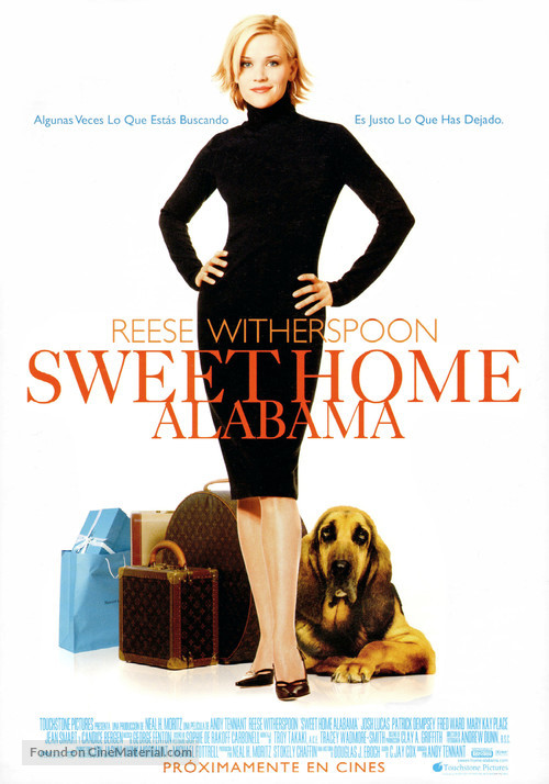 Sweet Home Alabama - Spanish Movie Poster