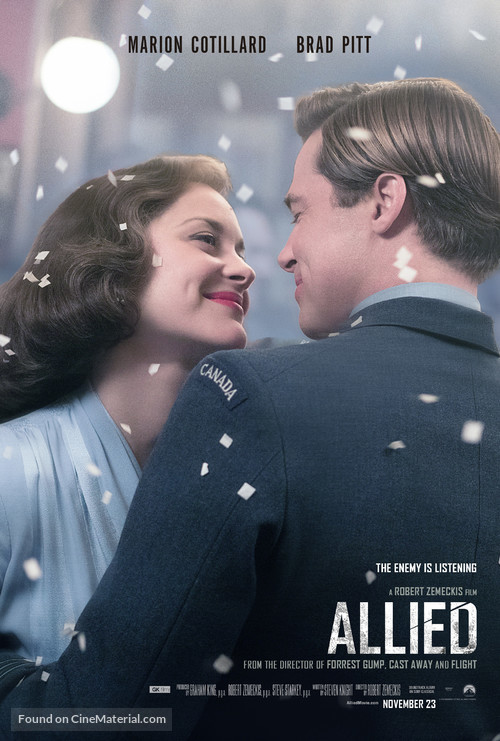 Allied - Movie Poster