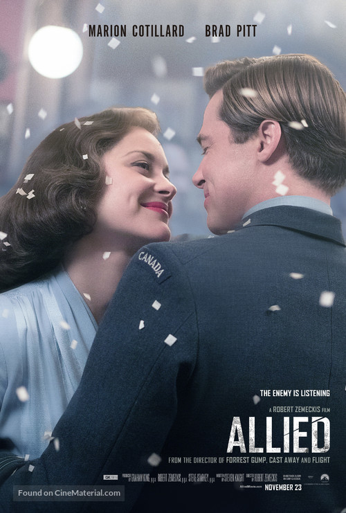 Allied - Movie Poster