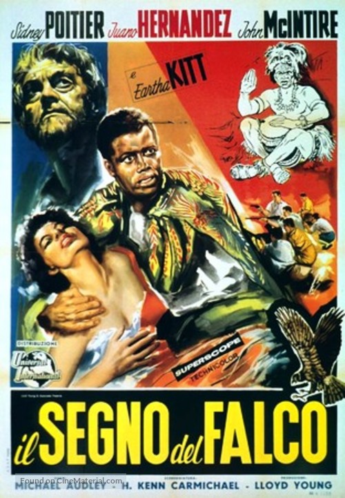 The Mark of the Hawk - Italian Movie Poster