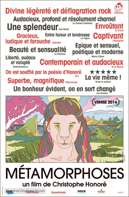 M&eacute;tamorphoses - French Movie Poster