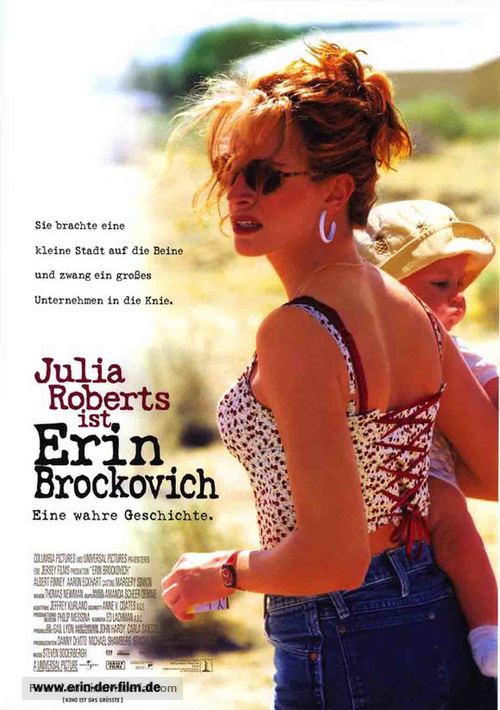 Erin Brockovich - German Movie Poster