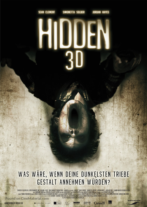 Hidden 3D - German Movie Poster