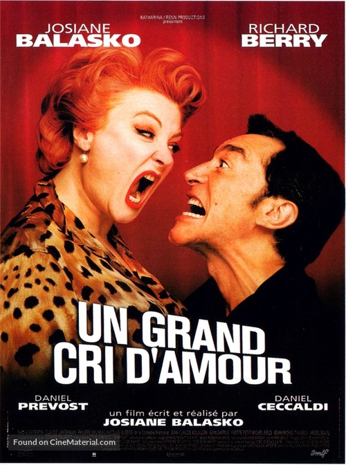 Un grand cri d&#039;amour - French Movie Poster