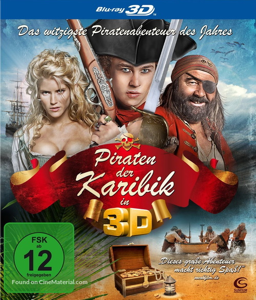 L&#039;&icirc;le au(x) tr&eacute;sor(s) - German Blu-Ray movie cover