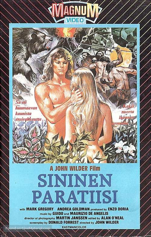 Adamo ed Eva, la prima storia d&#039;amore - Finnish VHS movie cover