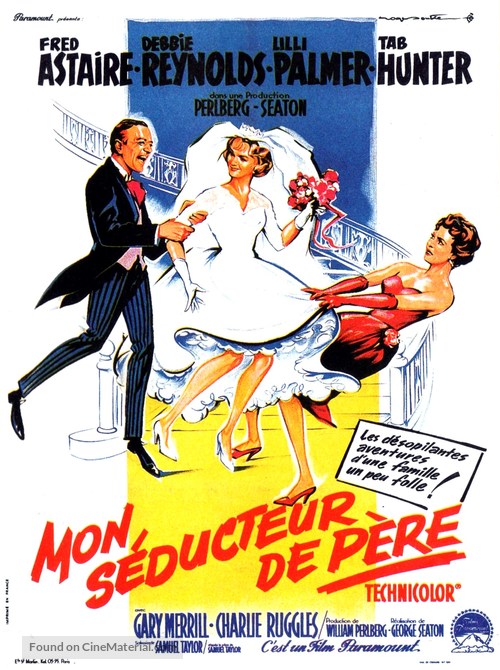 The Pleasure of His Company - French Movie Poster