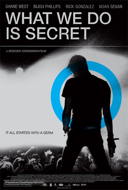 What We Do Is Secret - Movie Poster