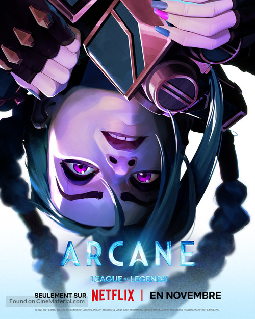 &quot;Arcane: League of Legends&quot; - French Movie Poster