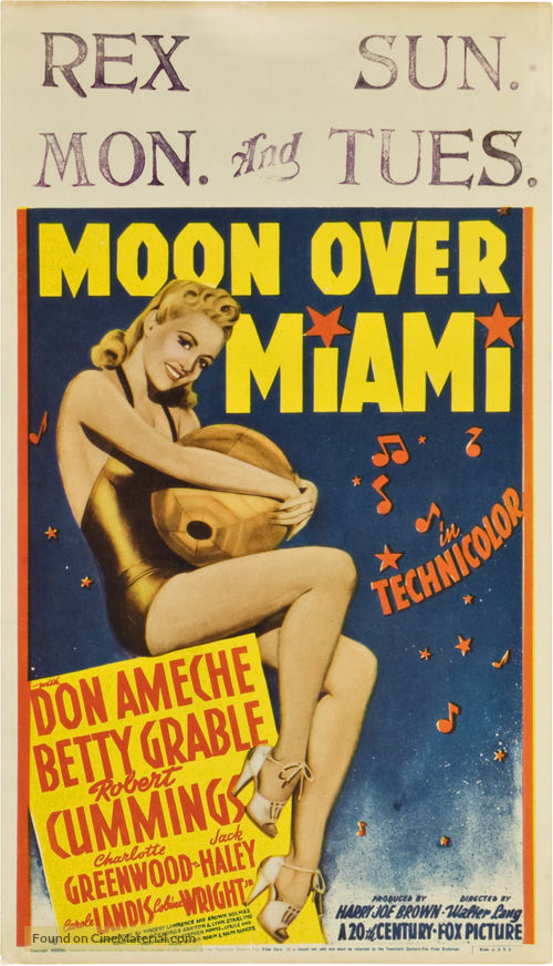 Moon Over Miami - Movie Poster