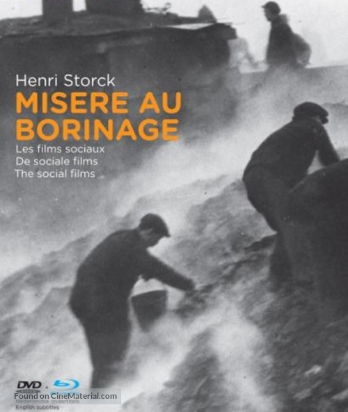 Mis&egrave;re au Borinage - Belgian Blu-Ray movie cover