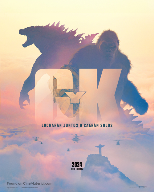 Godzilla x Kong: The New Empire - Spanish Movie Poster